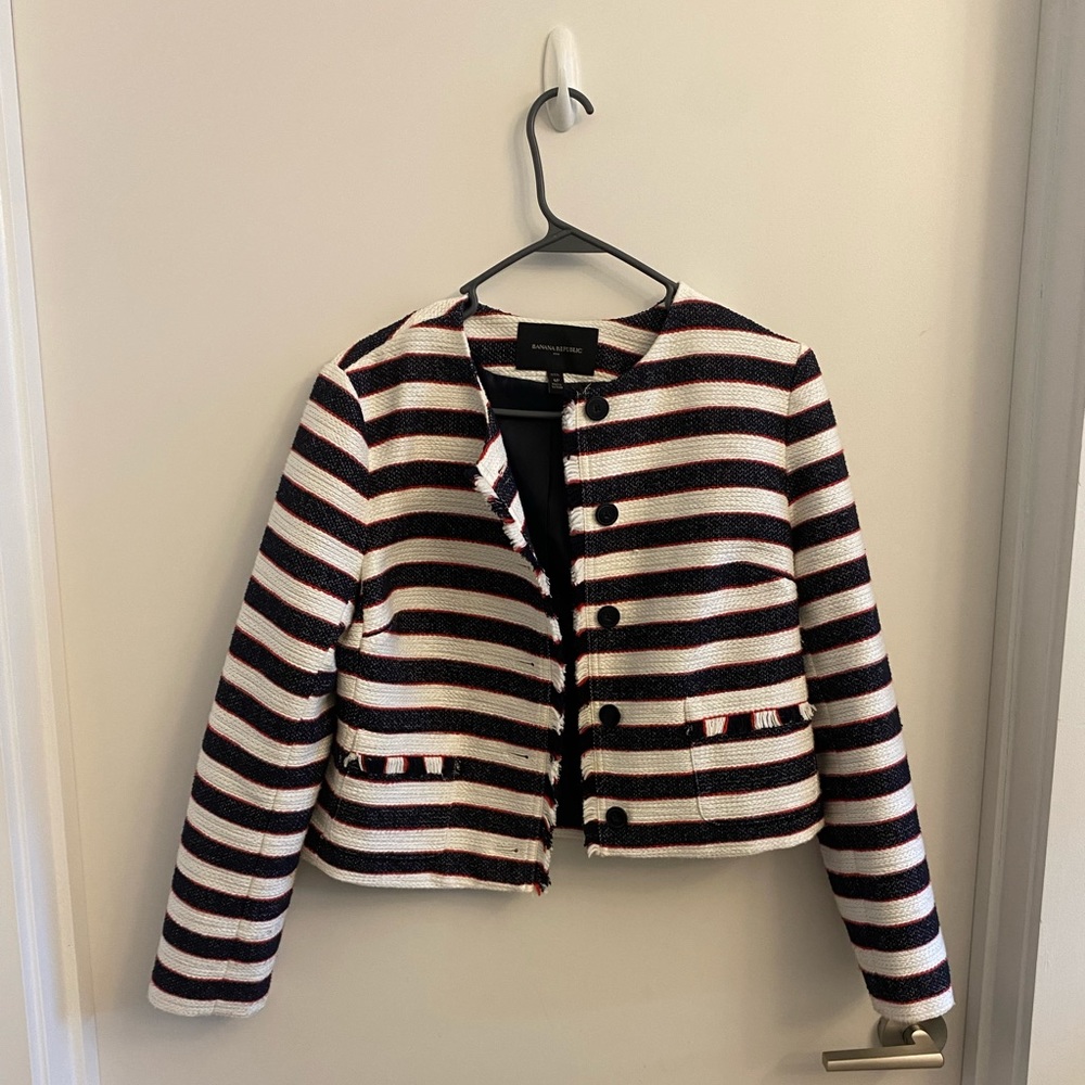 Banana Republic Cropped Blazer